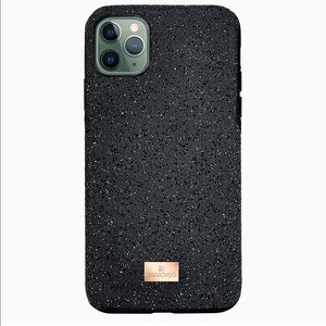 NWT Swarovski 11 PRO MAX PHONE CASE, BLACK